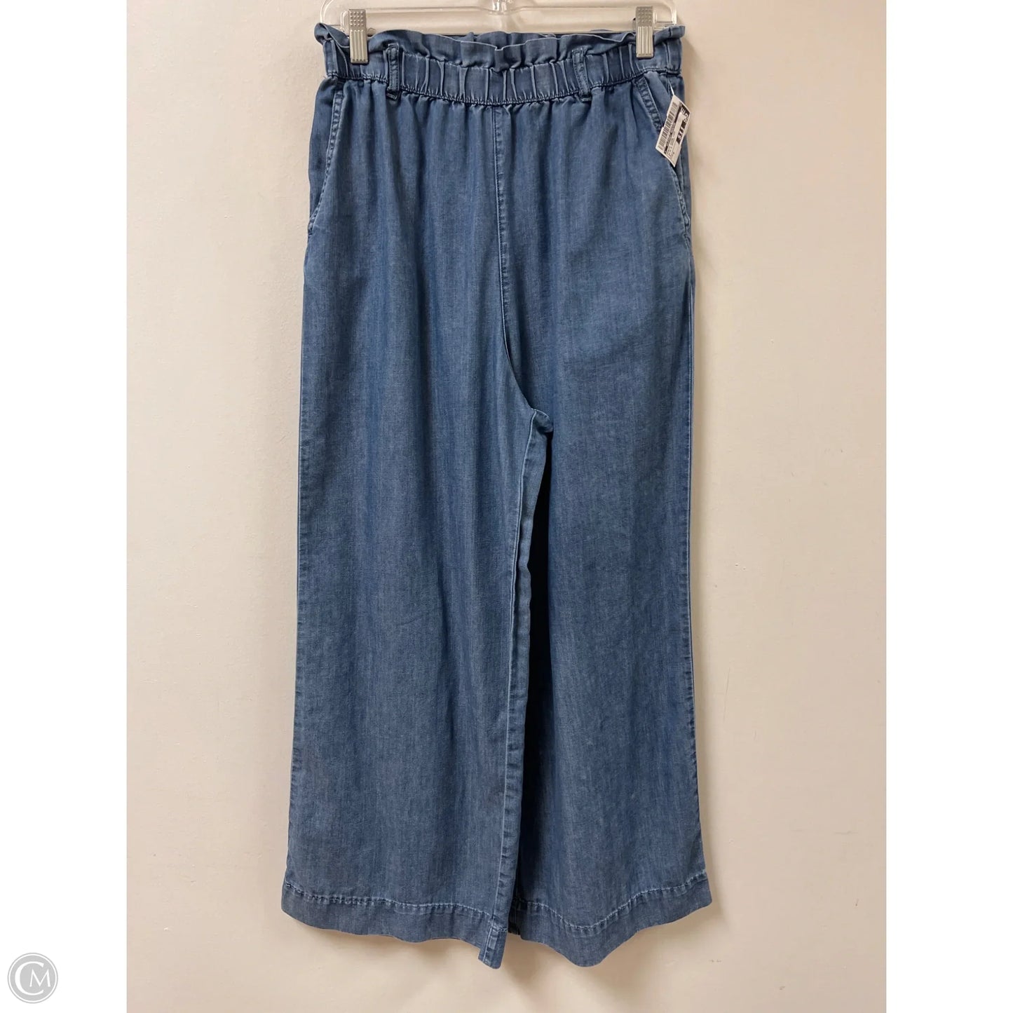 Pants Wide Leg By Clothes Mentor In Blue & Brown, Size: 6