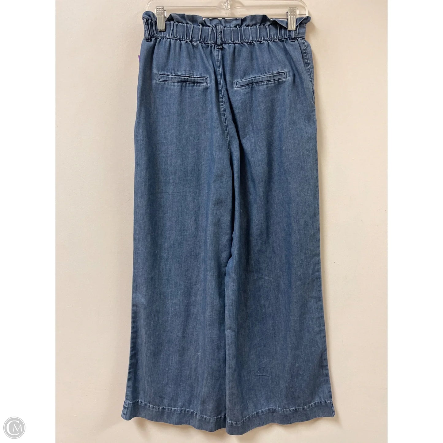 Pants Wide Leg By Clothes Mentor In Blue & Brown, Size: 6