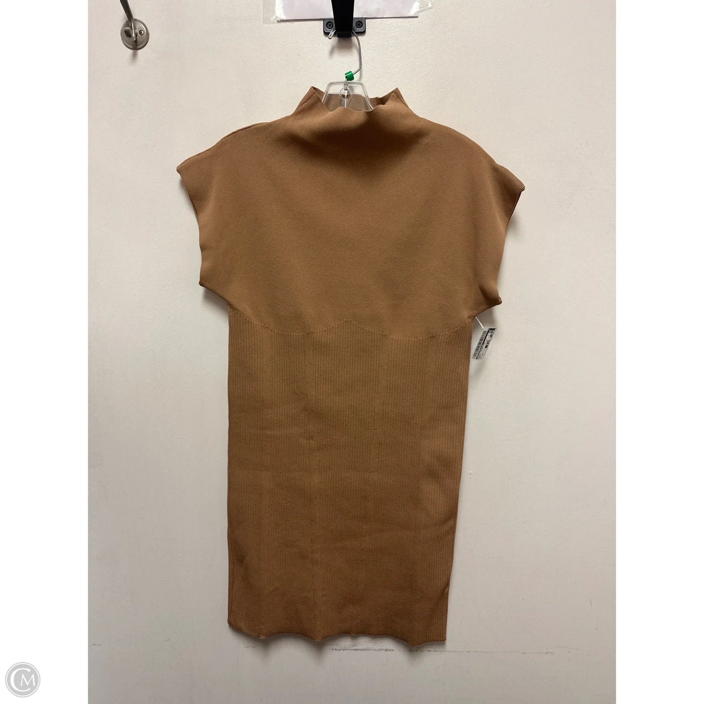 Dress Casual Midi By Anthropologie In Brown, Size: Mp