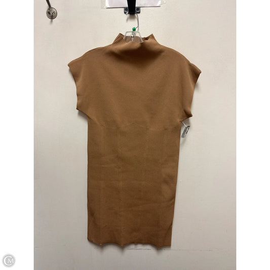 Dress Casual Midi By Anthropologie In Brown, Size: Mp