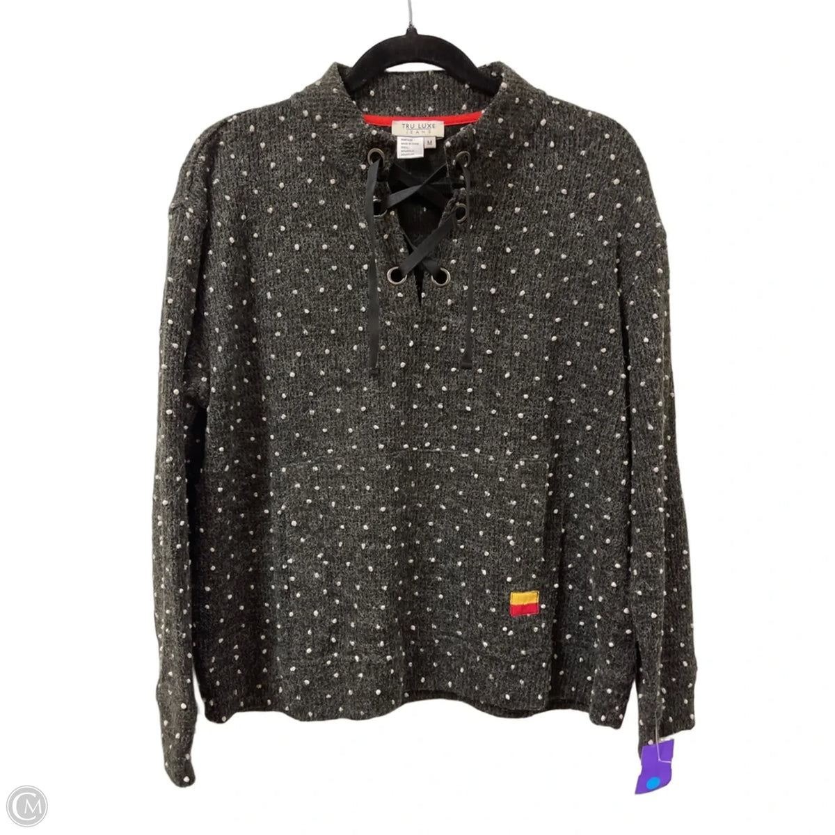 Sweater By Clothes Mentor In Grey, Size: M