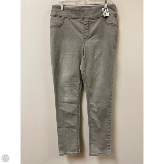 Pants Leggings By Chicos In Grey, Size: 10