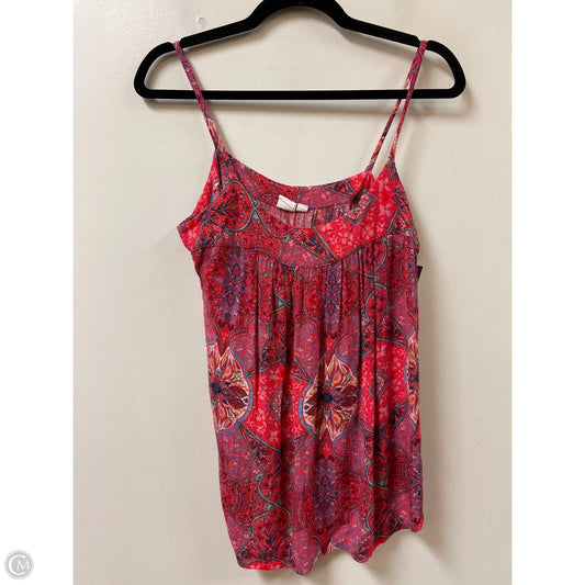 Top Sleeveless By Gap In Red, Size: S
