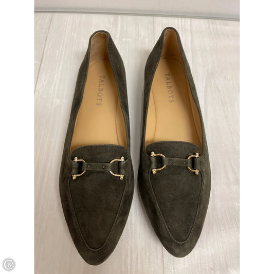 Shoes Flats By Talbots In Green, Size: 7
