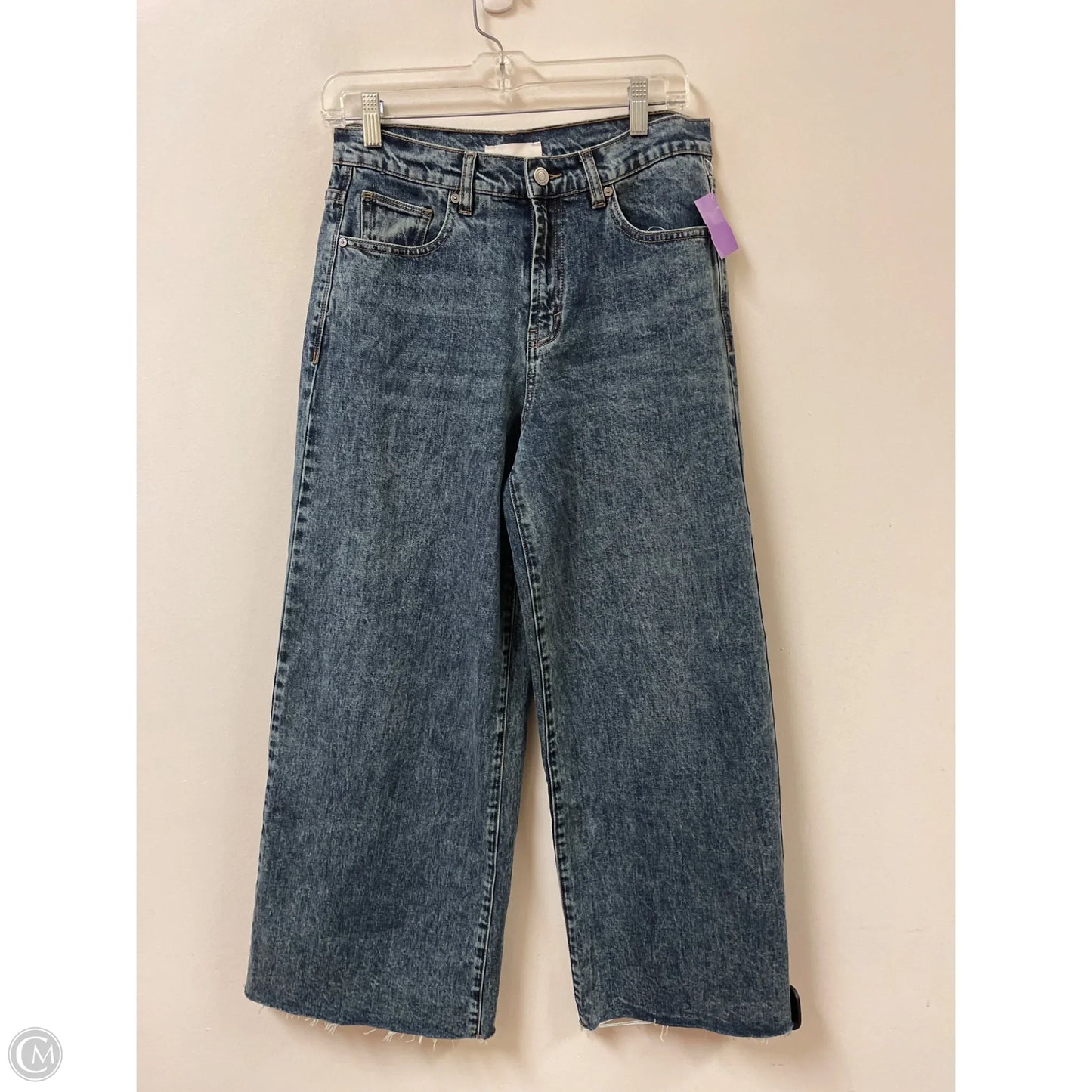 Jeans Wide Leg By Habitual In Blue Denim, Size: 6