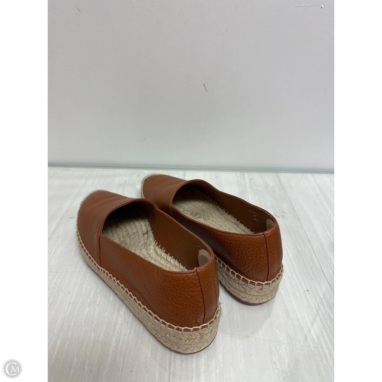 Shoes Designer By Lafayette 148 In Brown, Size: 7