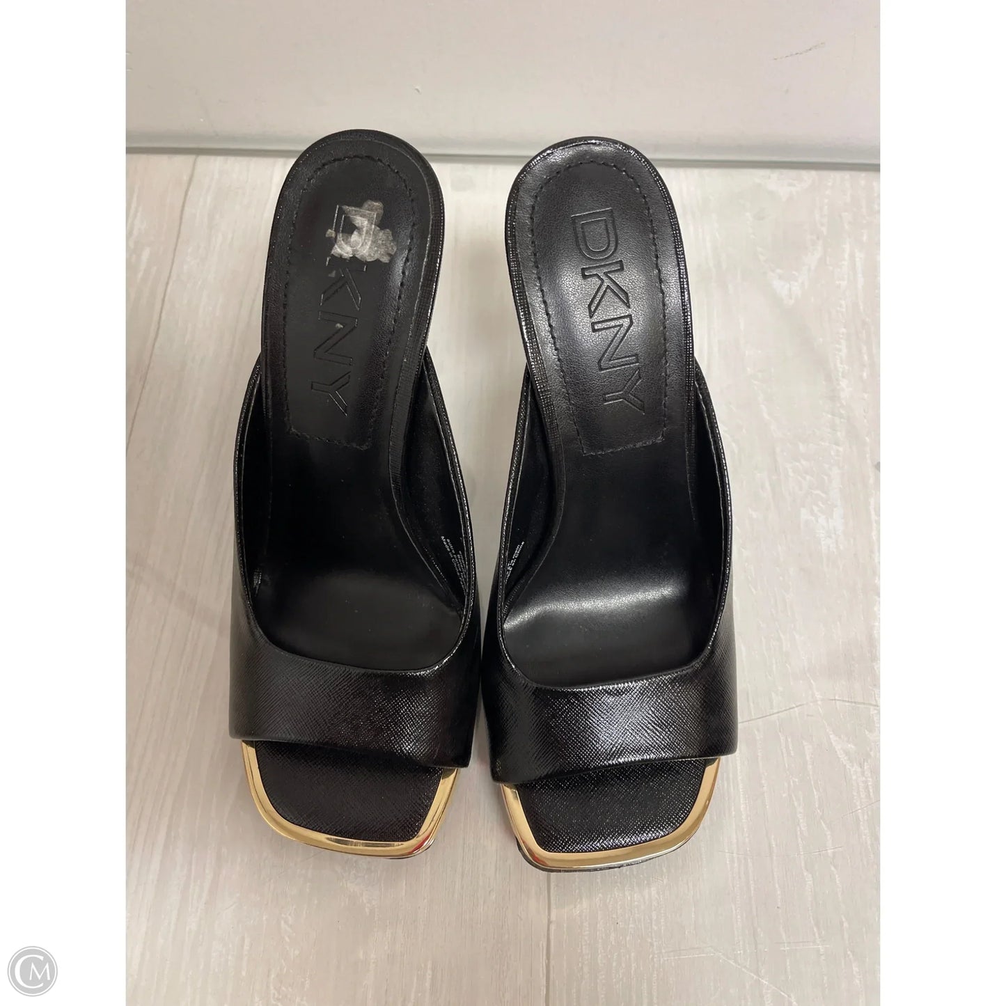 Shoes Heels Stiletto By Dkny In Black, Size: 5.5