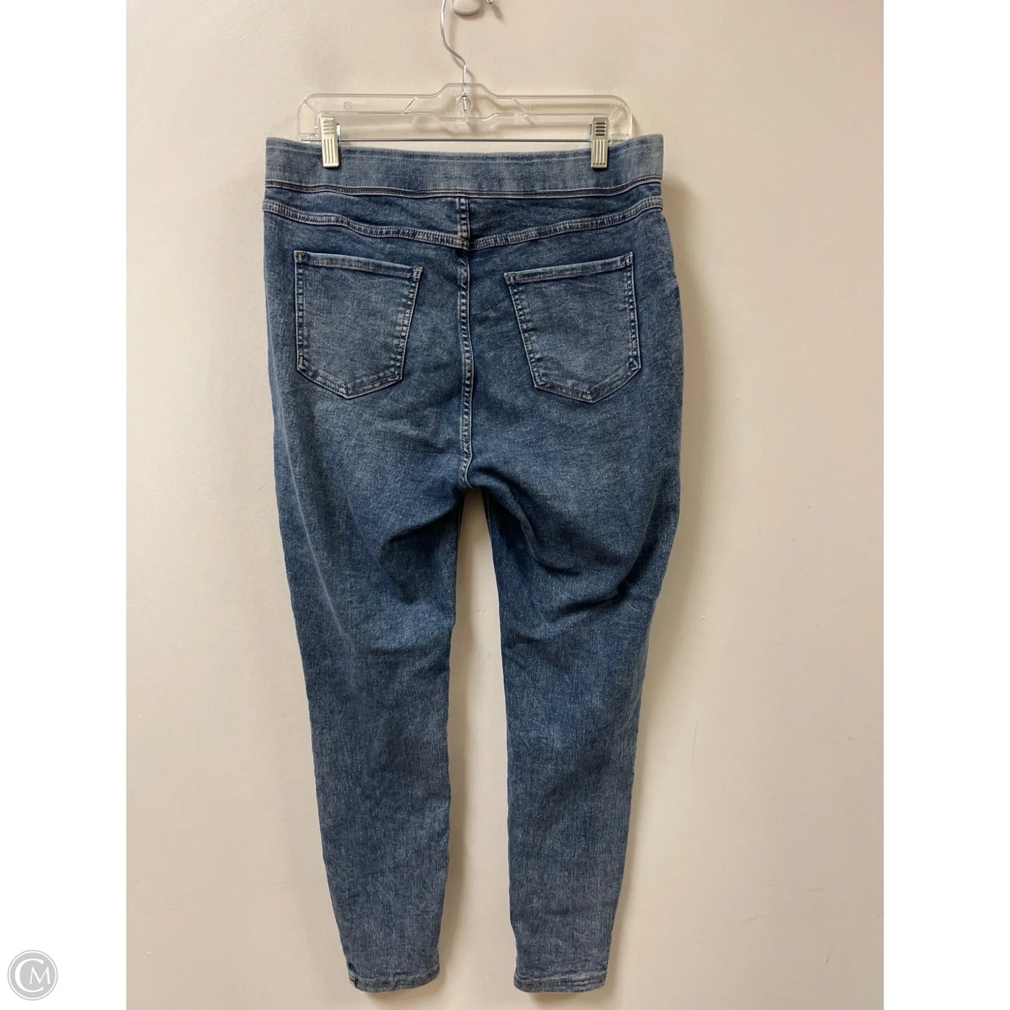 Jeans Skinny By Terra & Sky In Blue Denim, Size: 14