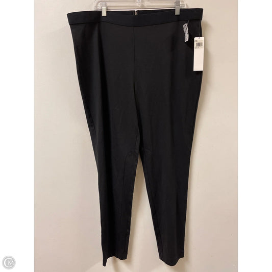 Pants Leggings By Foxcroft In Black, Size: 20
