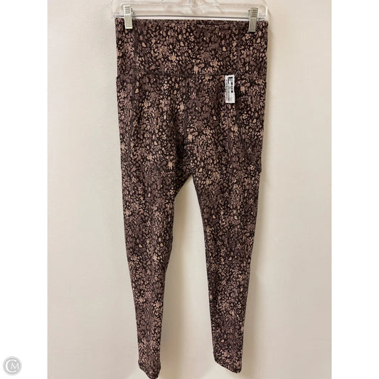 Athletic Leggings By Clothes Mentor In Brown, Size: M