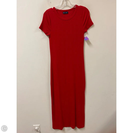 Dress Casual Maxi By Gap In Red, Size: Xs