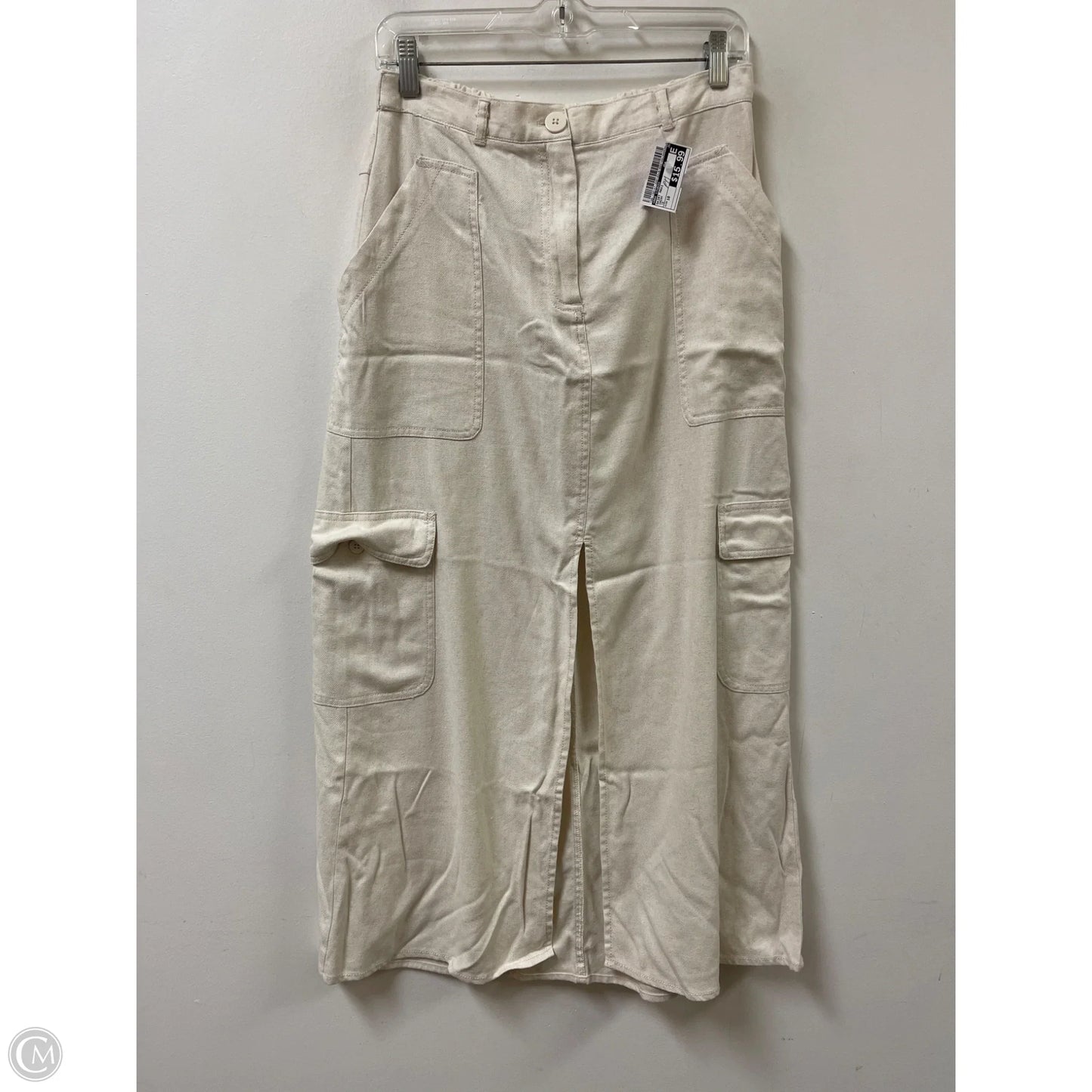 Skirt Maxi By Max Studio In Cream, Size: 10