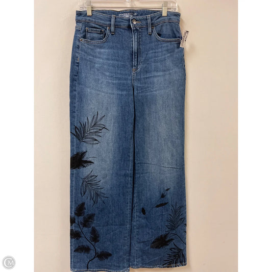 Jeans Wide Leg By Chicos In Blue Denim, Size: 8