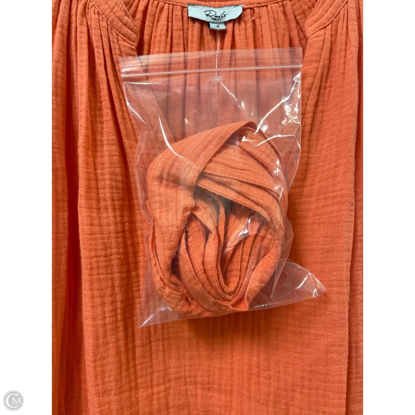 Dress Casual Short By Rails In Orange, Size: S