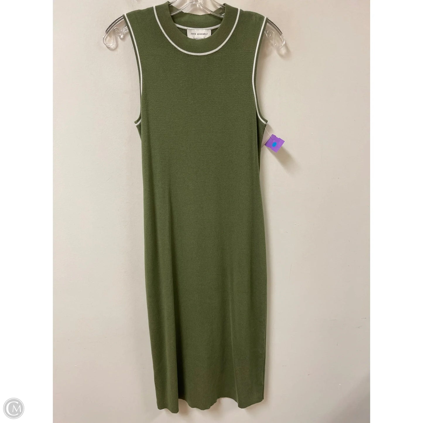 Dress Casual Maxi By Free Assembly In Green, Size: M