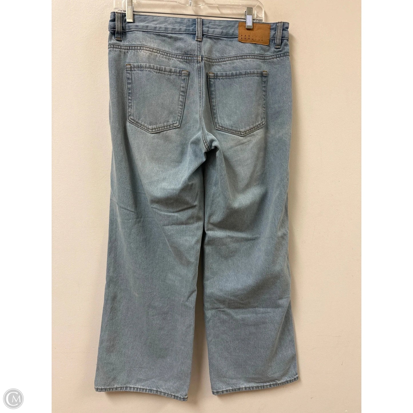 Jeans Straight By Pacsun In Blue Denim, Size: 6