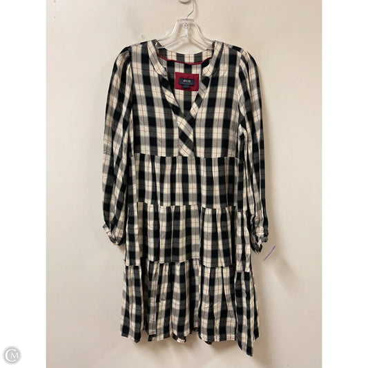 Dress Casual Midi By Maeve In Black & Cream, Size: S