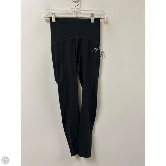 Athletic Leggings By Gym Shark In Black, Size: S