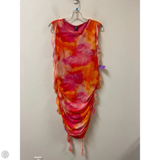 Dress Casual Midi By Shein In Pink, Size: 3x