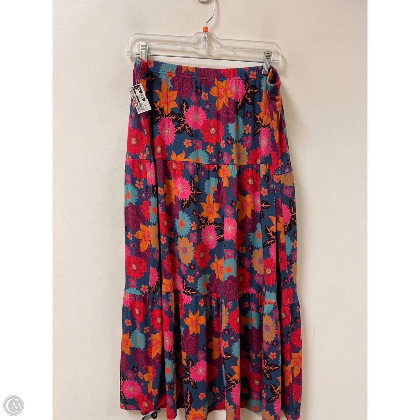 Skirt Maxi By Johnny Was In Floral Print, Size: 16