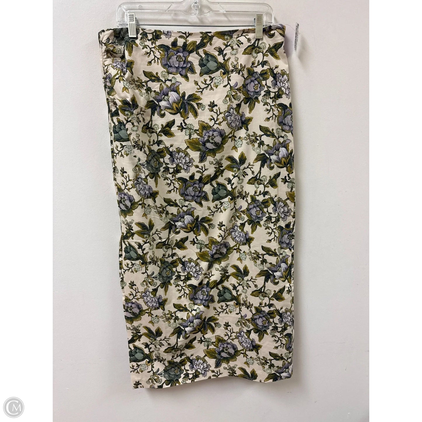 Skirt Maxi By Loft In Floral Print, Size: 10