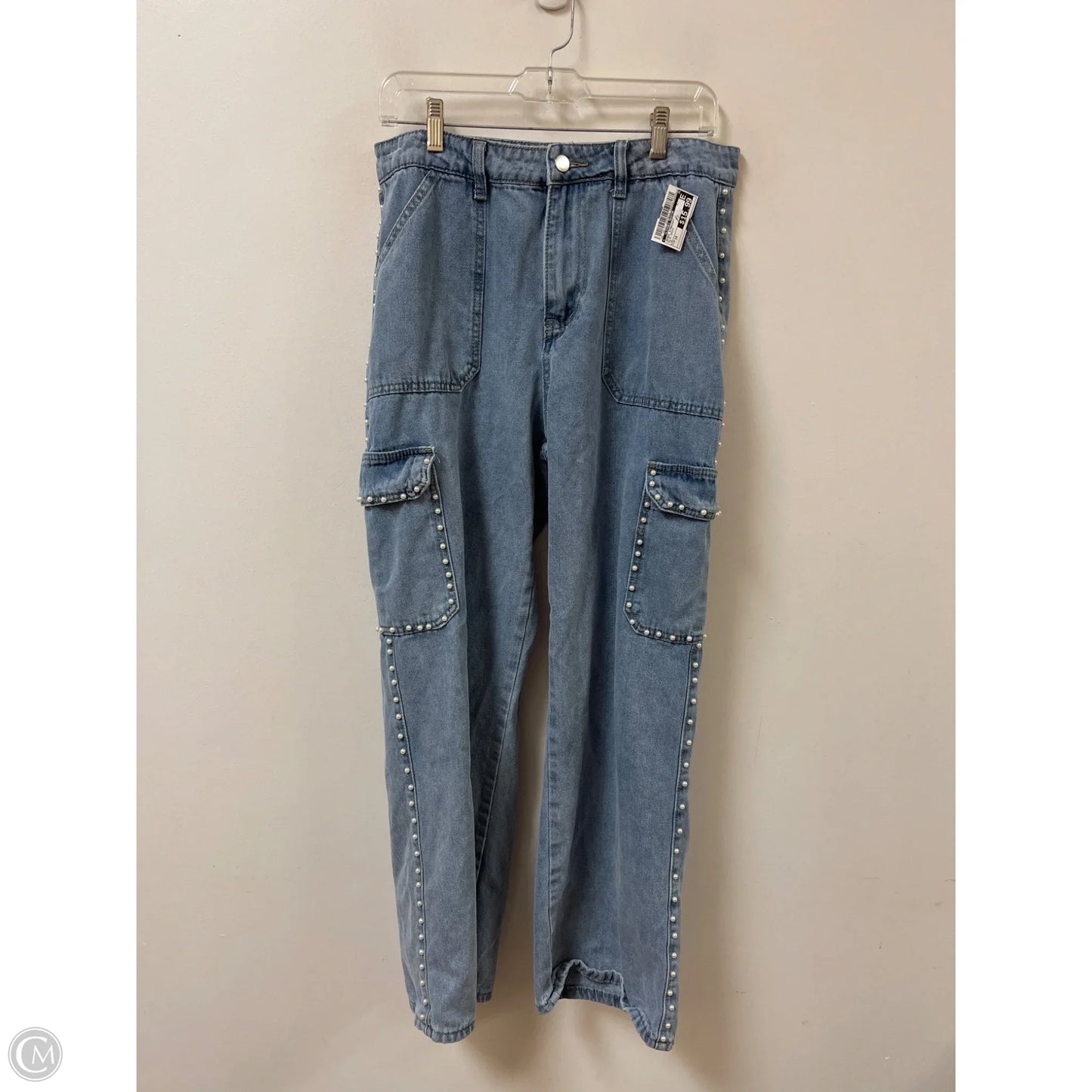 Jeans Straight By Clothes Mentor In Blue Denim, Size: 10