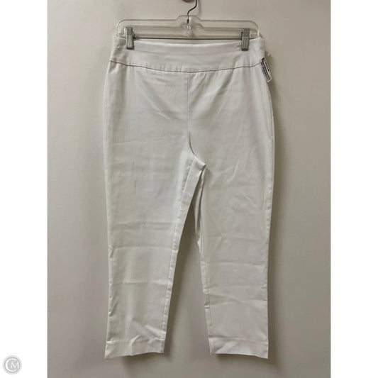 Capris By Chicos In White, Size: 8