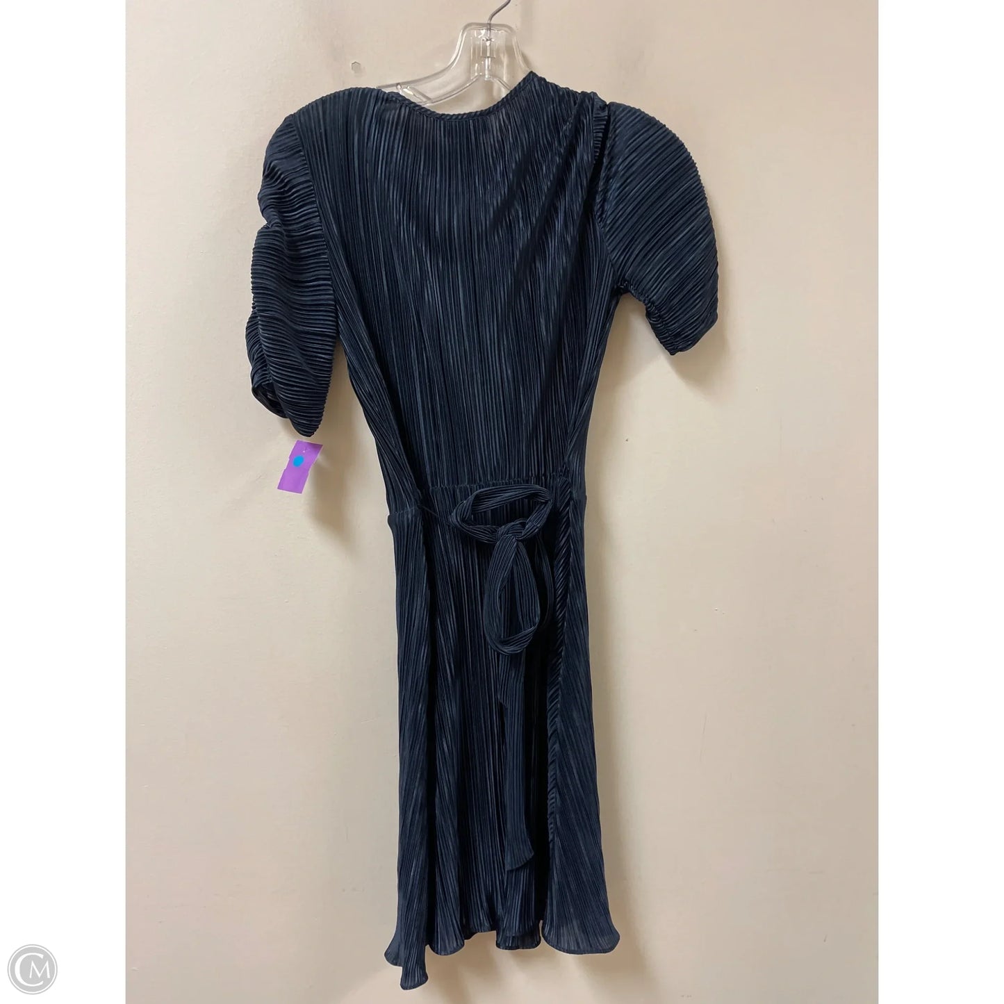 Dress Casual Midi By Dkny In Navy, Size: Xs