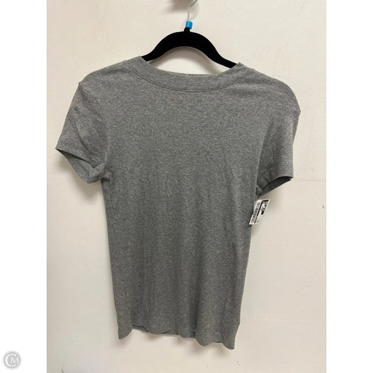 Top Short Sleeve By A New Day In Grey, Size: S
