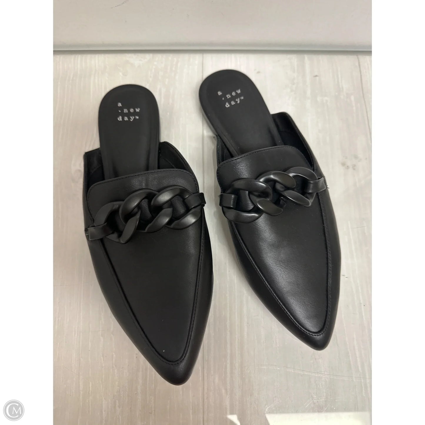Shoes Flats By A New Day In Black, Size: 8.5