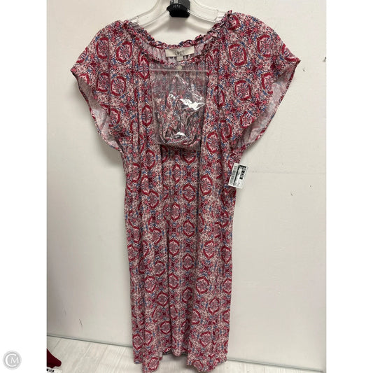 Dress Casual Short By Loft In Pink, Size: Xl