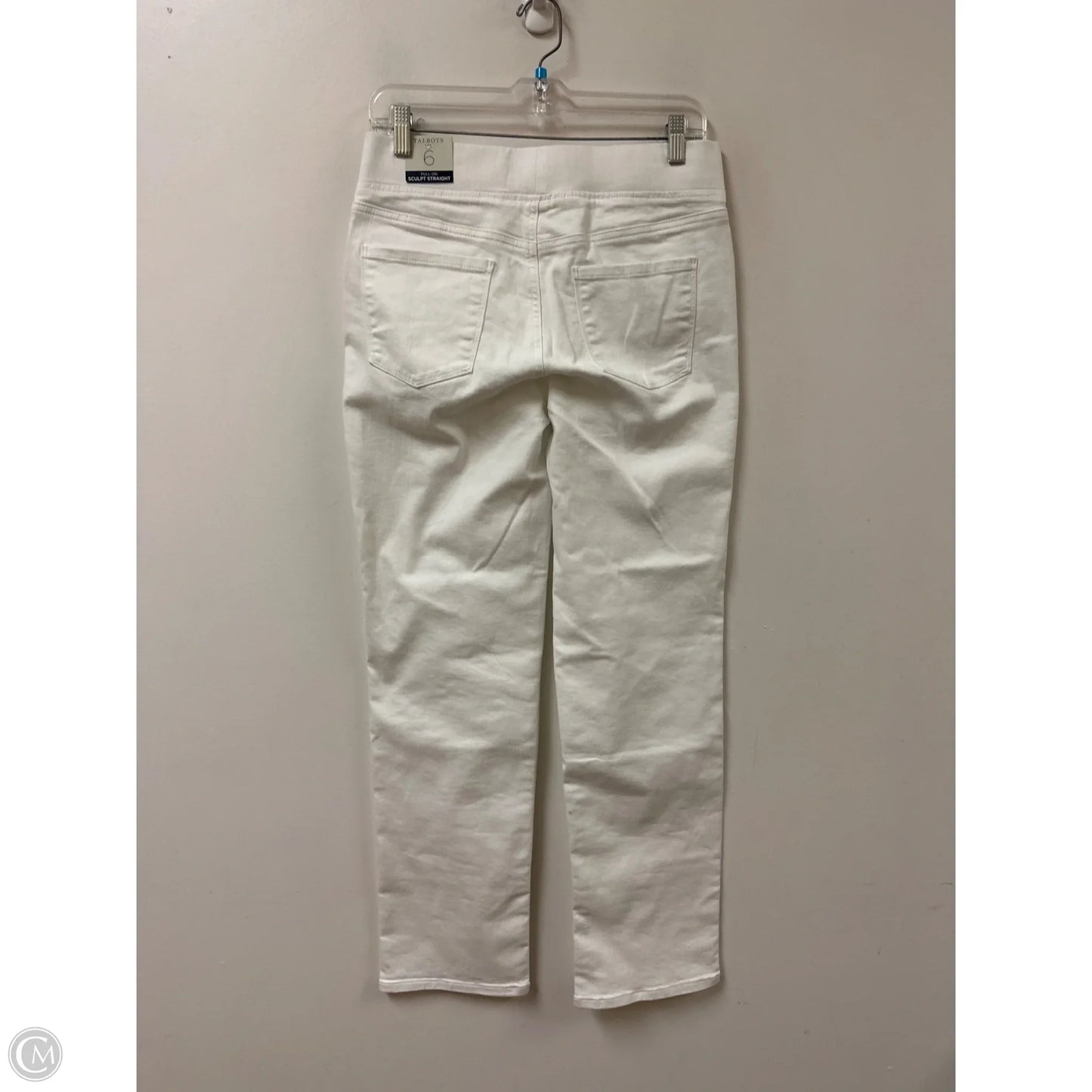 Pants Leggings By Talbots In White, Size: 6