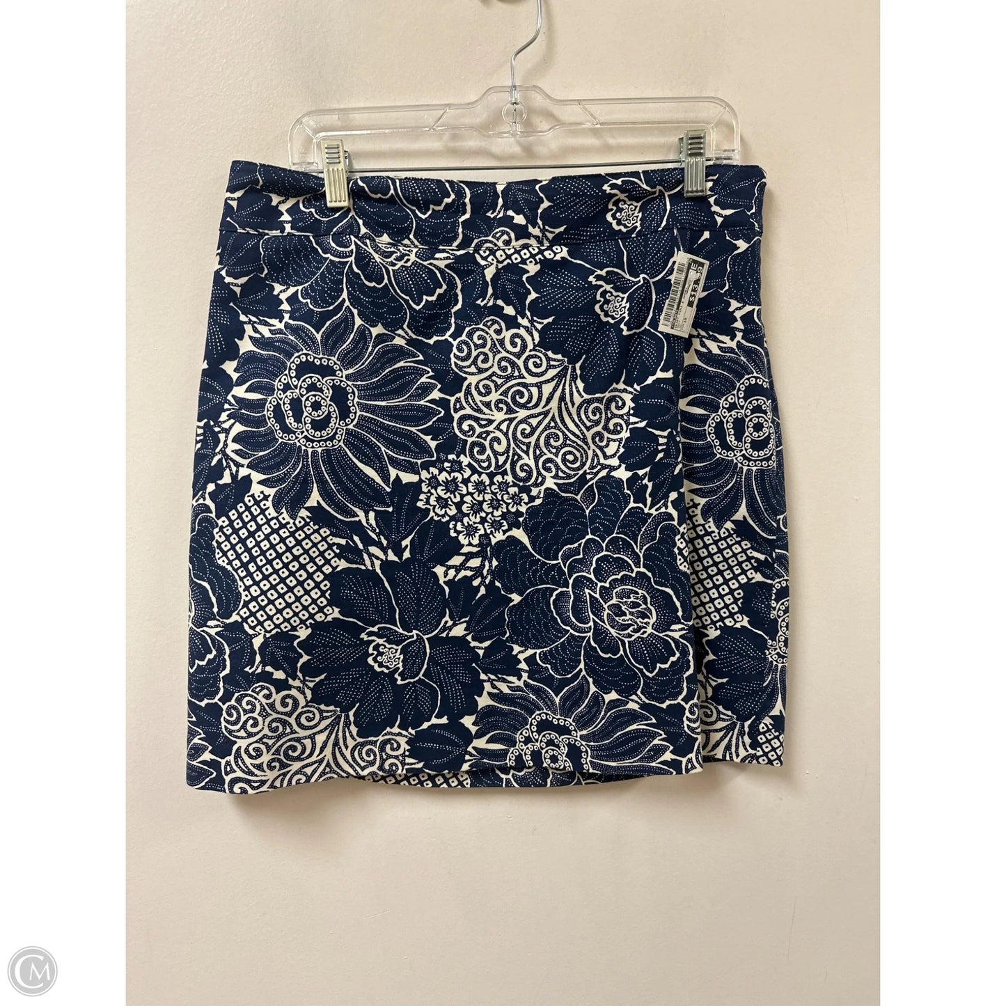Skirt Mini & Short By Talbots In Navy, Size: 10