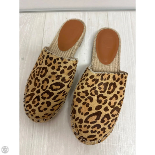 Shoes Flats By Gap In Animal Print, Size: 7