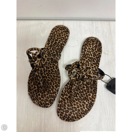 Sandals Designer By Tory Burch In Animal Print, Size: 10