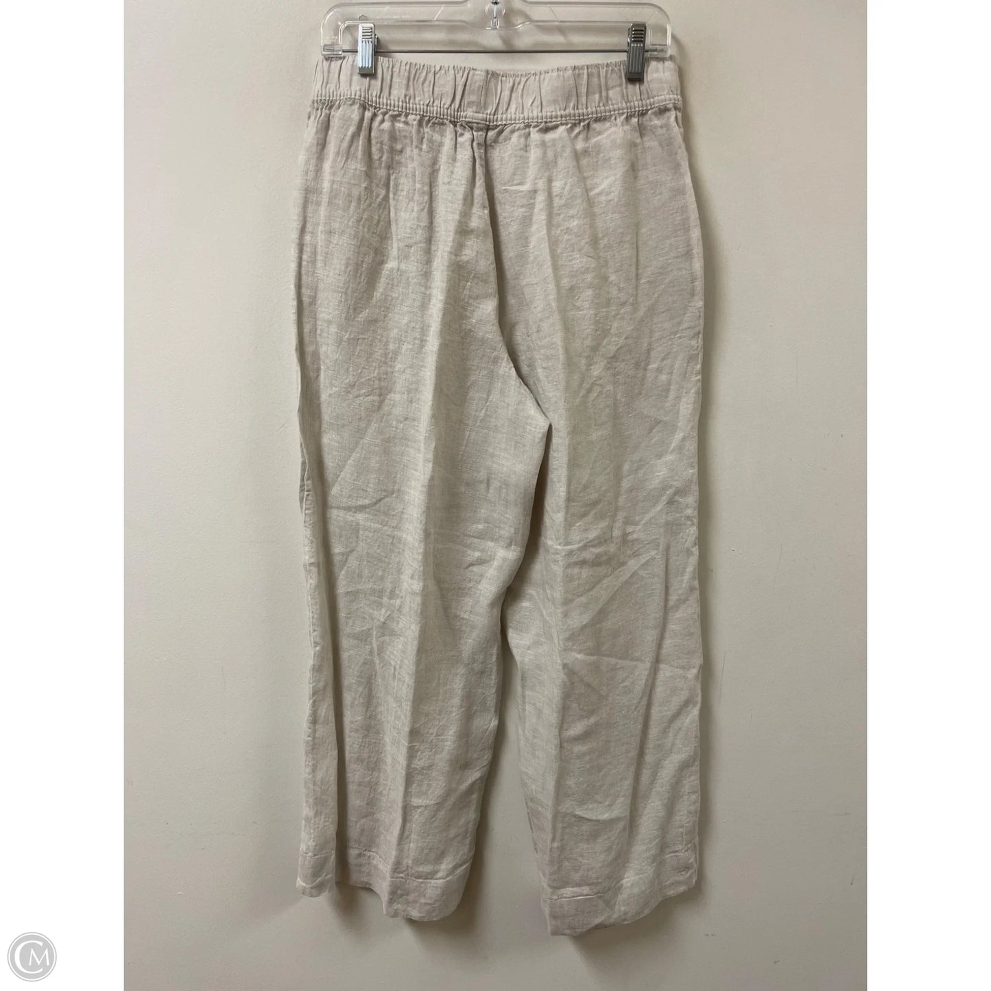 Pants Linen By Tahari In Tan, Size: 10