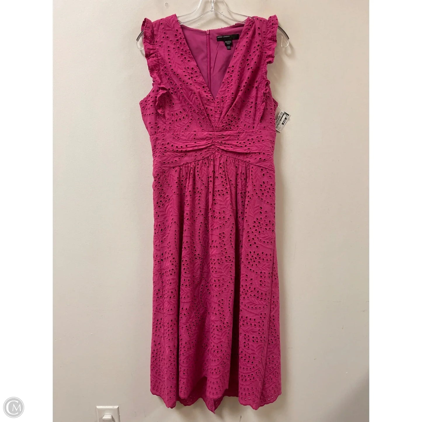 Dress Casual Maxi By Maggy London In Pink, Size: S