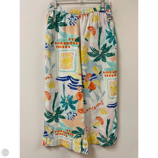 Pants Wide Leg By Sonoma In Multi-colored, Size: 10