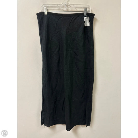 Skirt Maxi By J. Crew In Black, Size: 10