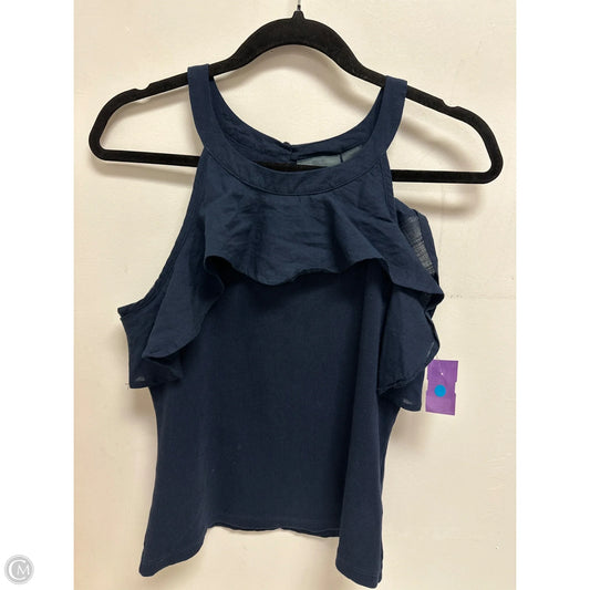 Top Sleeveless By Maeve In Navy, Size: Mp