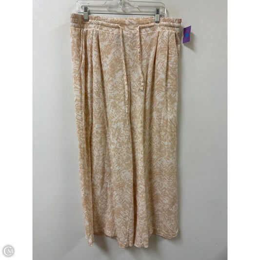 Pants Wide Leg By Torrid In Cream, Size: L