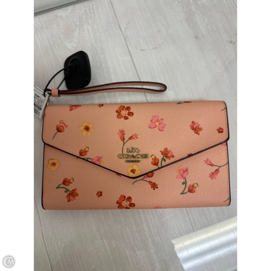 Wristlet Designer By Coach, Size: Large