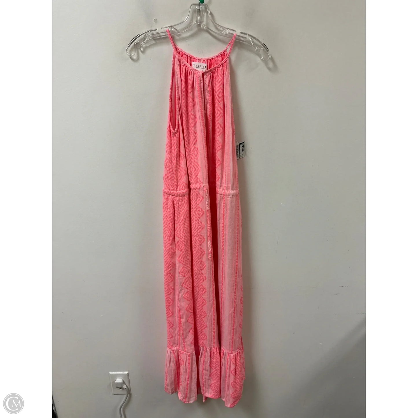 Dress Casual Maxi By Velvet In Pink, Size: M