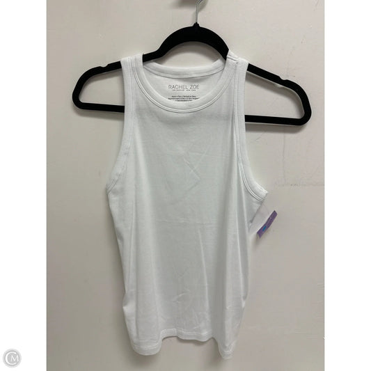 Top Sleeveless By Rachel Zoe In White, Size: L