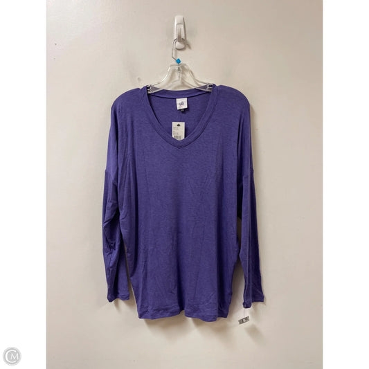Top Long Sleeve By Cabi In Purple, Size: S