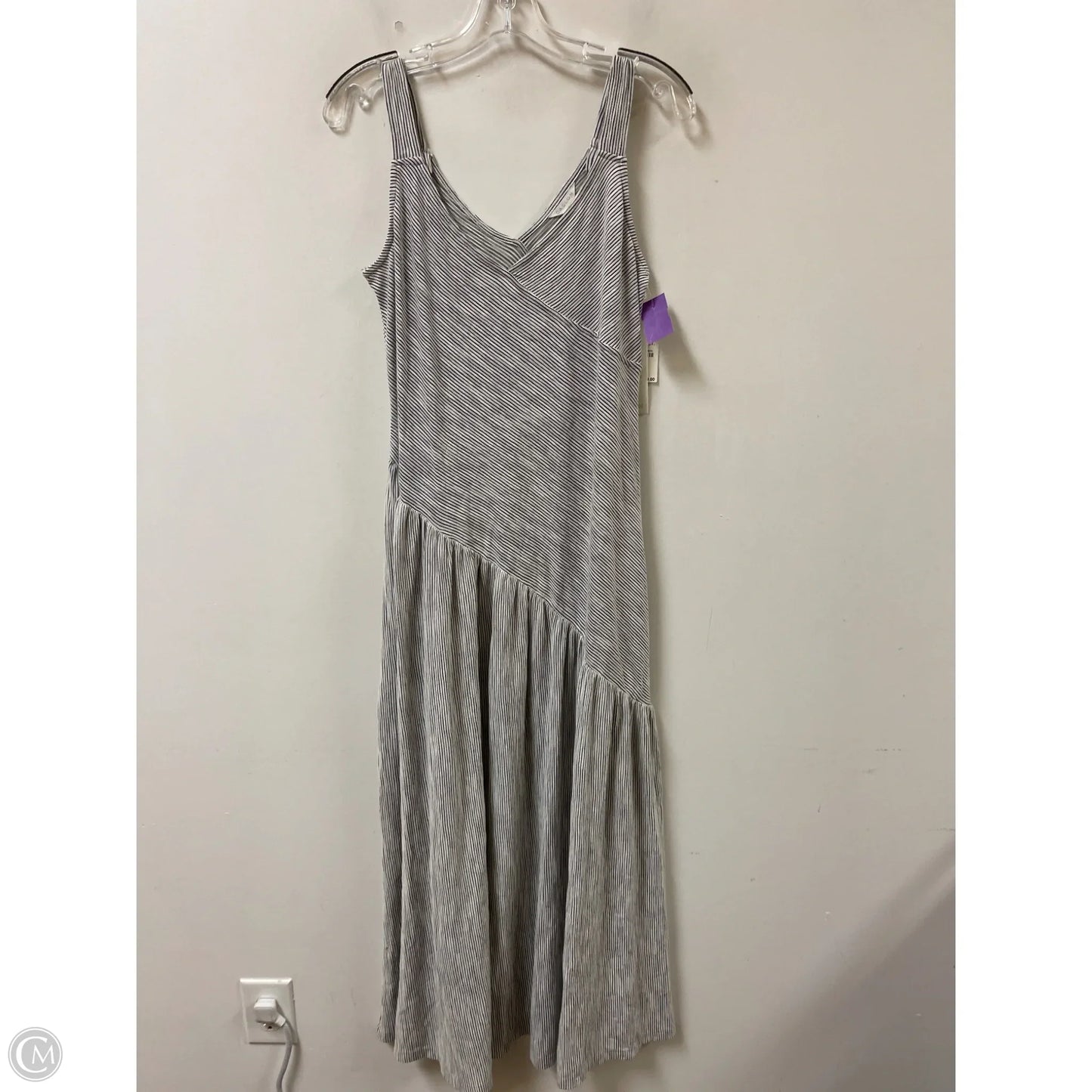 Dress Casual Maxi By Caslon In Grey, Size: M