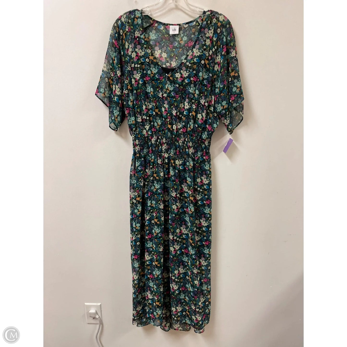 Dress Set 2pc By Cabi In Floral Print, Size: S