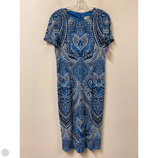 Dress Casual Maxi By Maggy London In Blue, Size: M