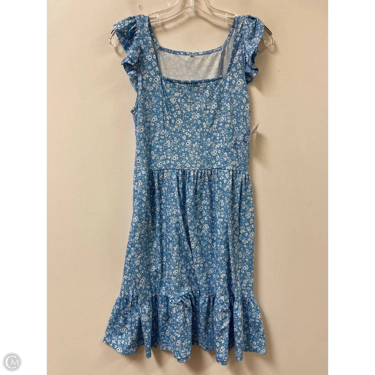 Dress Casual Midi By Clothes Mentor In Blue, Size: S