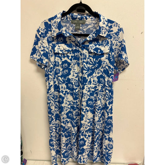Dress Casual Midi By Clothes Mentor In Blue, Size: S